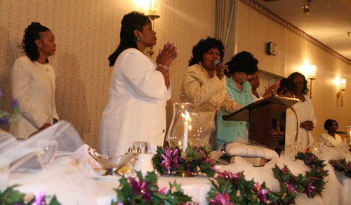 Women Leading a Prayer Group